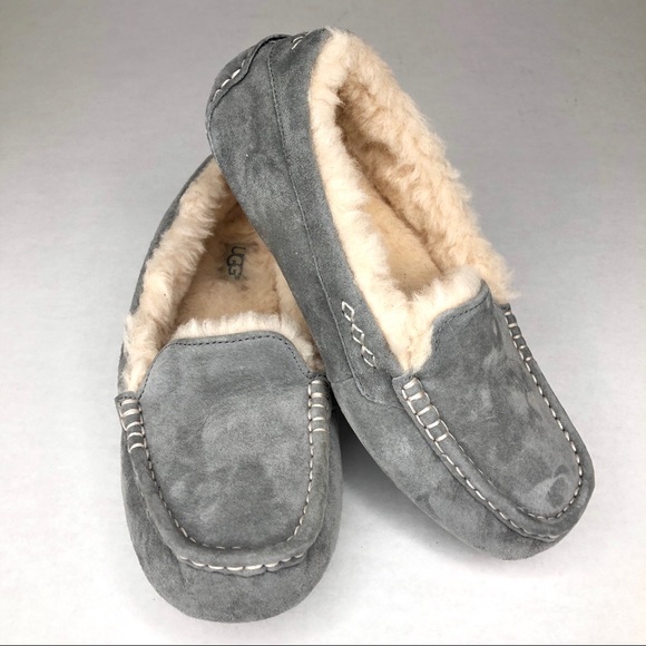 ❎SOLD UGG Ansley Loafer Slipper Moccasin Gray Sz 7 - Picture 8 of 8
